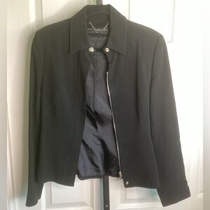 Karen Millen Elegant Black Blazer, Euro size 12, US size 8